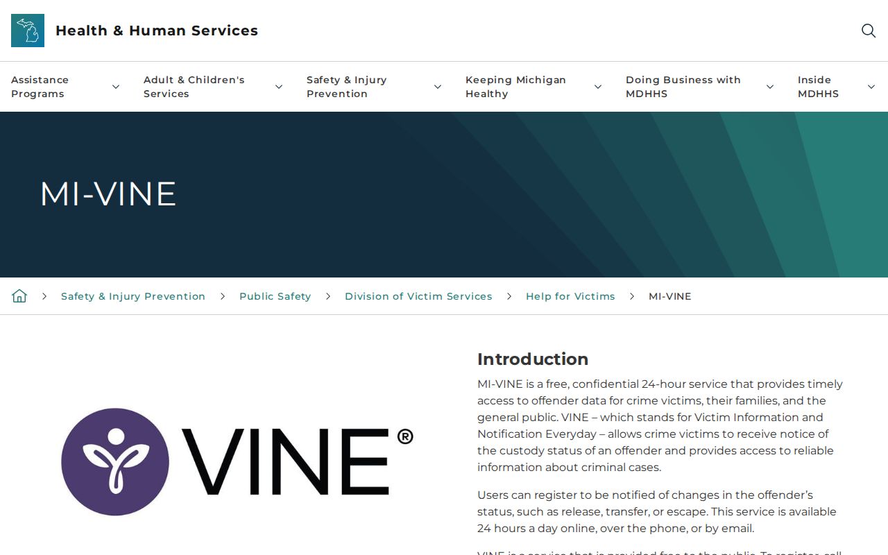 Michigan VINE custody alerts used after Kalkaska County arrests